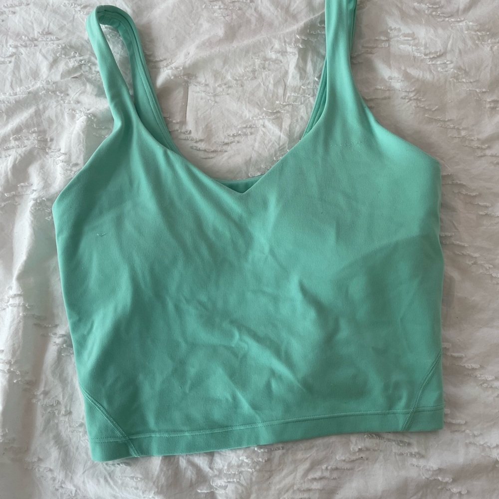 wild mint lulu align tank size 6